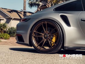 Porsche 992 Custom Wheels - S17-06 by Vossen - Satin Bronze Porsche 992 Custom Wheels - S17-06 by Vossen - Satin Bronze